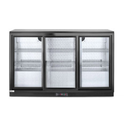 Back Bar Refrigerator with Triple Sliding Doors – arktic