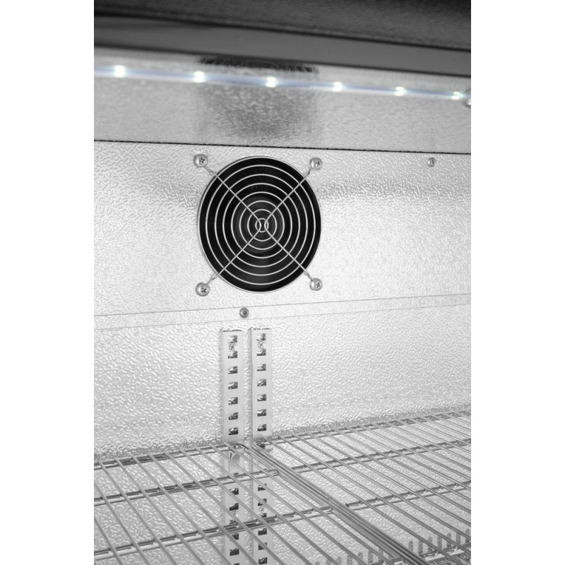 Kühlschrank mit doppelter Rücktür 900x530x870 mm | arktic