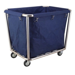 Chariot à linge inox mobile – robuste et pratique | amerbox