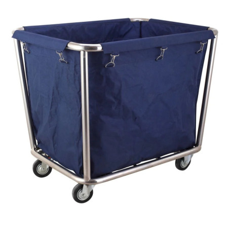 Laundry Trolley – Stainless Steel Frame with Wheels | amerbox