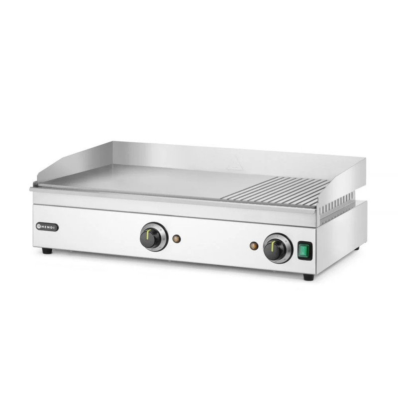 Grill rainuré 1/3 – cuisson polyvalente 3500 W | hendi