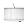 Grill rainuré acier inox 527x404 mm – hendi 154953