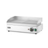 Grill moitié rainuré – plaque acier inox 2400W | hendi