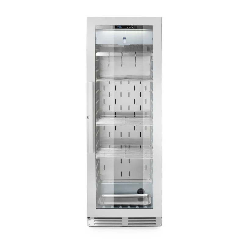 Dry aging cabinet – 352L capacity, stainless steel | hendi