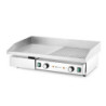 Grill moitié lisse/moitié rainurée – Chauffage 4400W | hendi