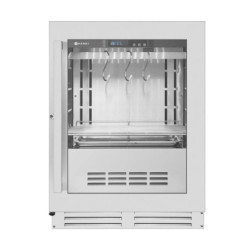 Untertisch-Fleischreifeschrank mit Edelstahl – Hendi 221426