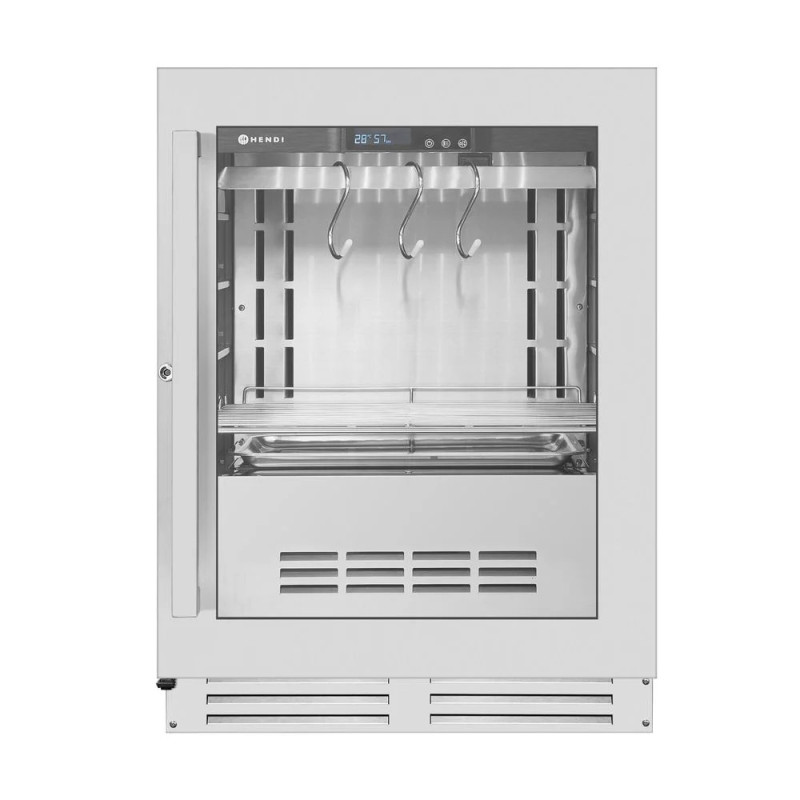 Armoire maturation viande comptoir – acier inox HENDI