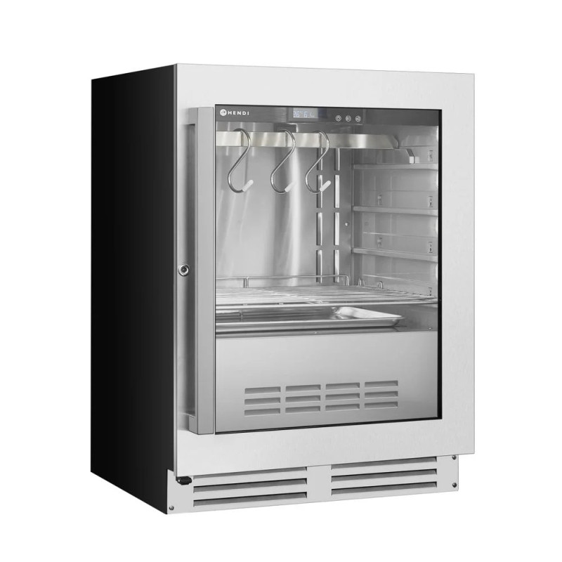 Untertisch-Fleischreifeschrank mit Edelstahl – Hendi 221426