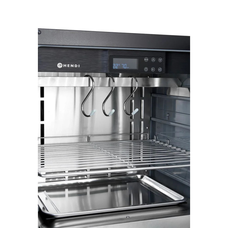 Armoire maturation viande comptoir – acier inox HENDI