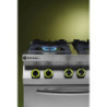 Cuisinière gaz 4 feux avec four convection GN 1/1 – hendi