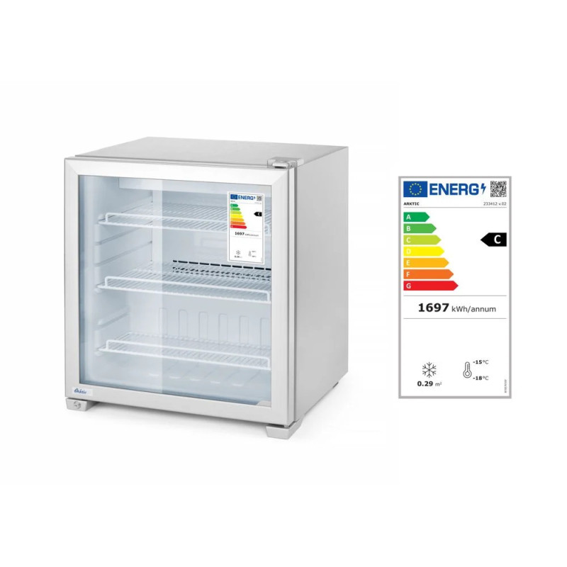 Countertop Display Freezer 90L – Lockable Door | arktic