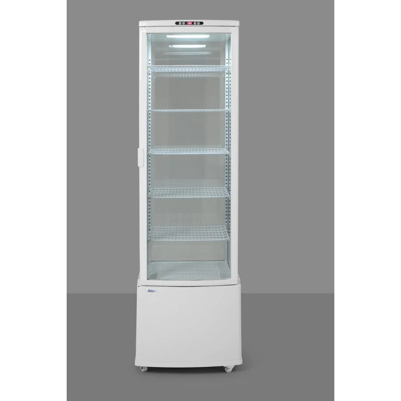 Kühlvitrine 270 Liter – LED Beleuchtung & Zwangsluft | arktic