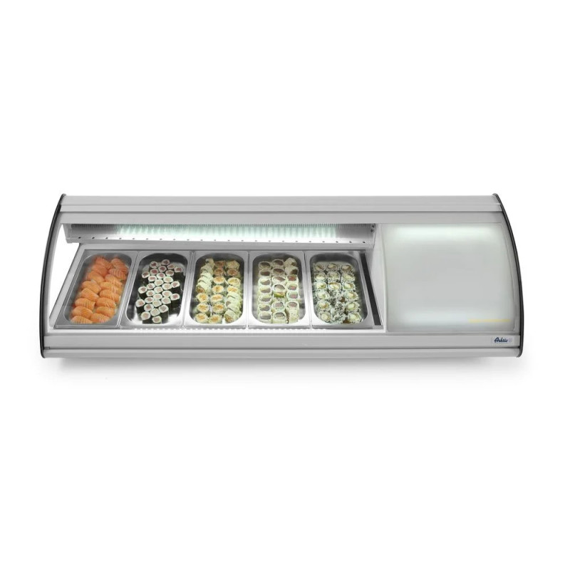 Sushi-Vitrine 5x GN 1/3 – Kühlung 0-6 °C | arktic