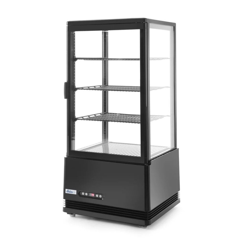 Aufsatz-Kühlvitrine 78 L – Selbstschließend, robust | arktic