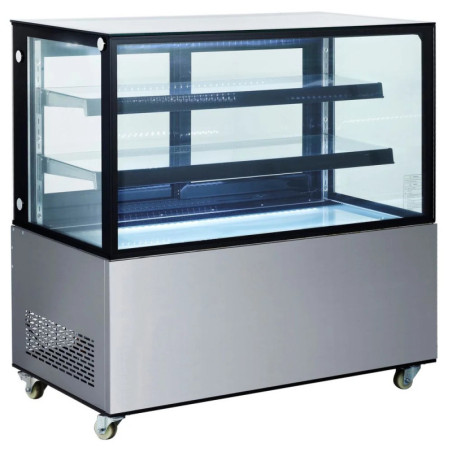 Kühlvitrine mit 2 Regalen – LED-Beleuchtung & R290 | arktic