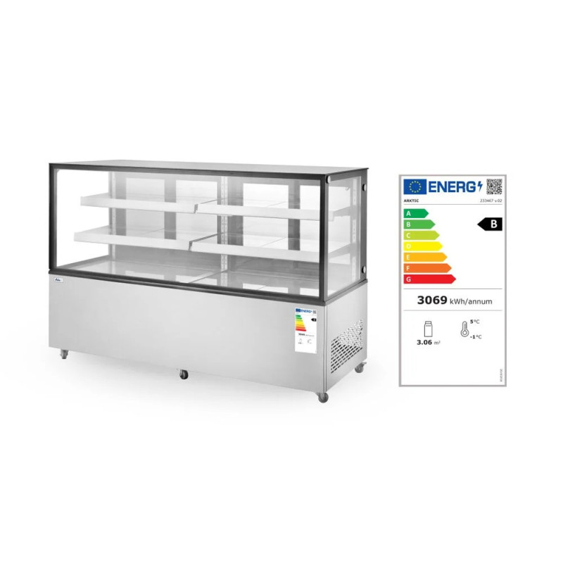 Refrigerated Display Cabinets 2 Shelves – arktic 1224x677x1230mm