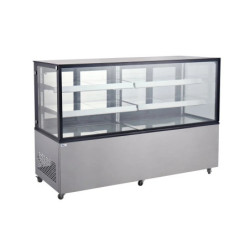Vitrine réfrigérée 610L inox – refroidissement performant | arktic