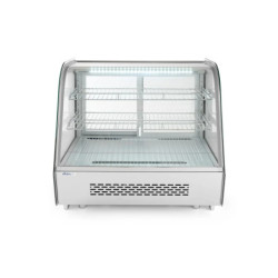 Vitrine de présentation inox 120L – refroidissement pro | arktic