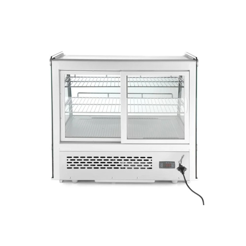Vitrine de présentation inox 120L – refroidissement pro | arktic