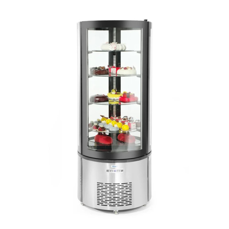 Vitrine pâtisserie ronde réfrigérée 360L – arktic