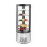 Round Cake Display – 360L Capacity, LED Lighting | arktic