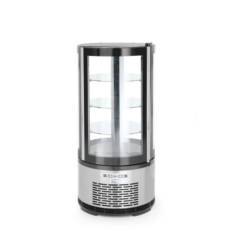 Vitrine pâtisserie ronde réfrigérée 100L – arktic