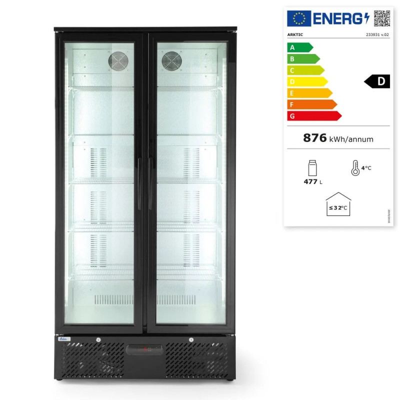 Kühlschrank mit doppelter Rücktür – 384 L Volumen | arktic