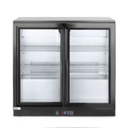 Kühlschrank hinten mit doppelten Schiebetüren – 158L | arktic