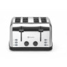 Toaster 4-fach mit extrabreiten Schlitzen – hendi 295x335x180mm