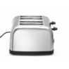 Toaster 4-fach mit extrabreiten Schlitzen – hendi 295x335x180mm