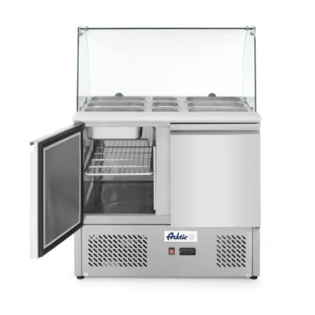 Kühltisch 300L mit Glasdisplay – effiziente Kühlung | arktic