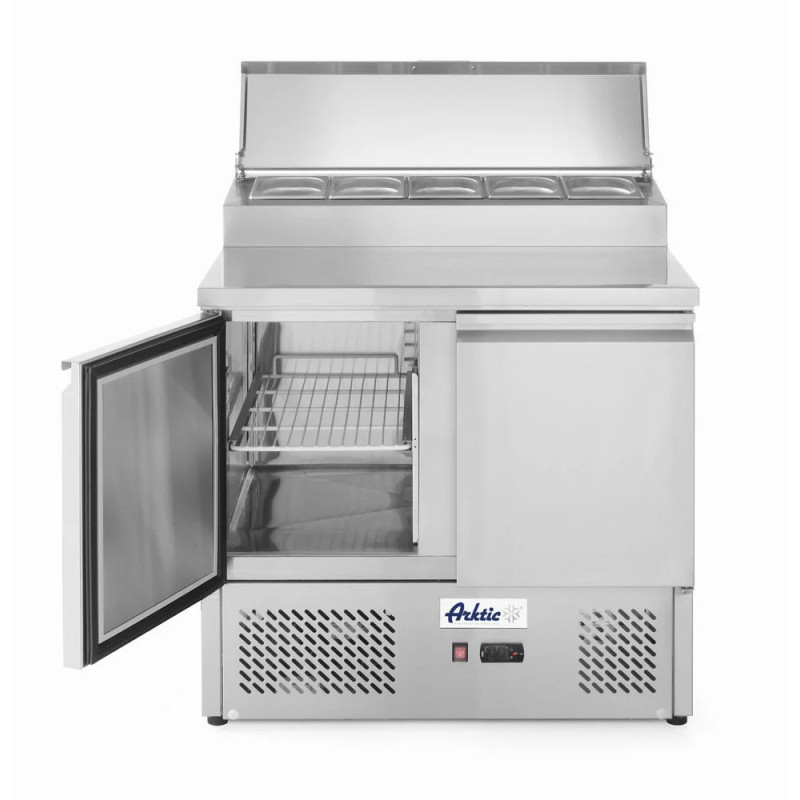 Saladette 2 portes 300L GN surélevée – arktic
