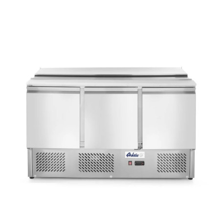 Saladette 3 portes 380L – Réfrigération inox | arktic