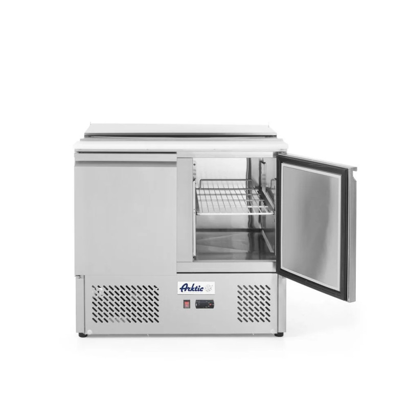 Saladette 300L mit Umluftkühlung – arktic | 2 Türen
