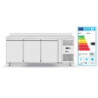 Congélateur comptoir 3 portes 420L – arktic | Réfrigération pro