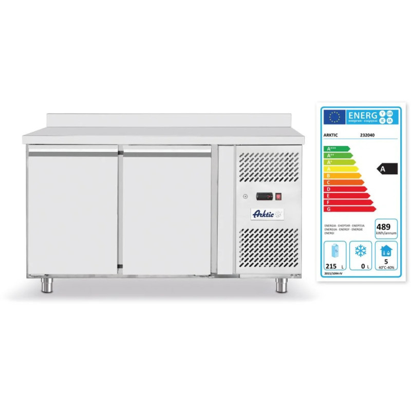 Réfrigérateur comptoir 280L deux portes – arktic 232040