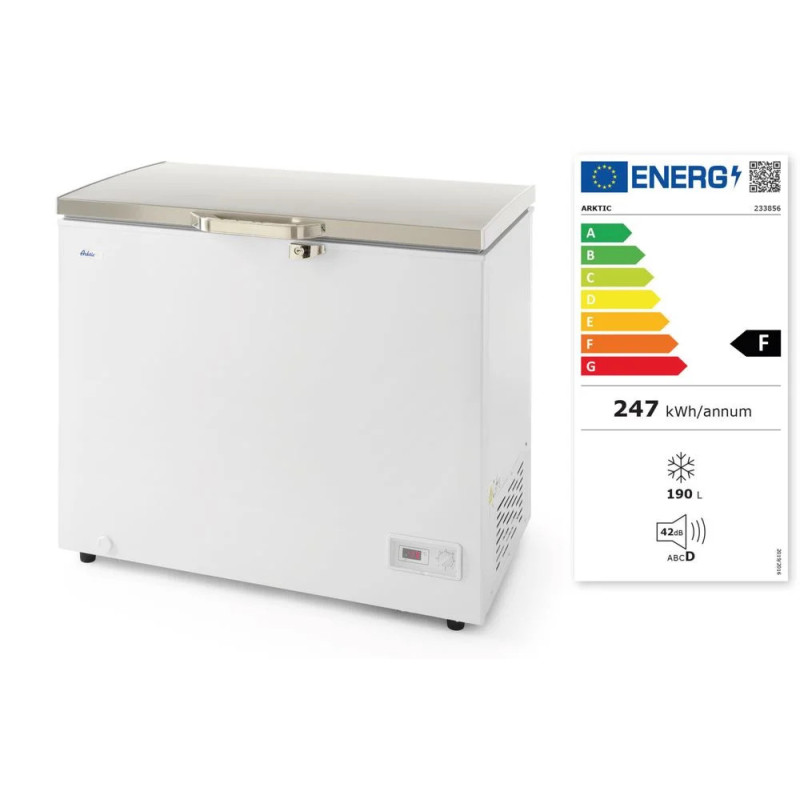 Congélateur coffre 282L isolation renforcée | arktic