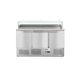 Saladette pizza 3 portes 380L – refroidissement efficace | arktic
