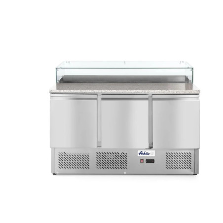 Saladette pizza 3 portes 380L – refroidissement efficace | arktic