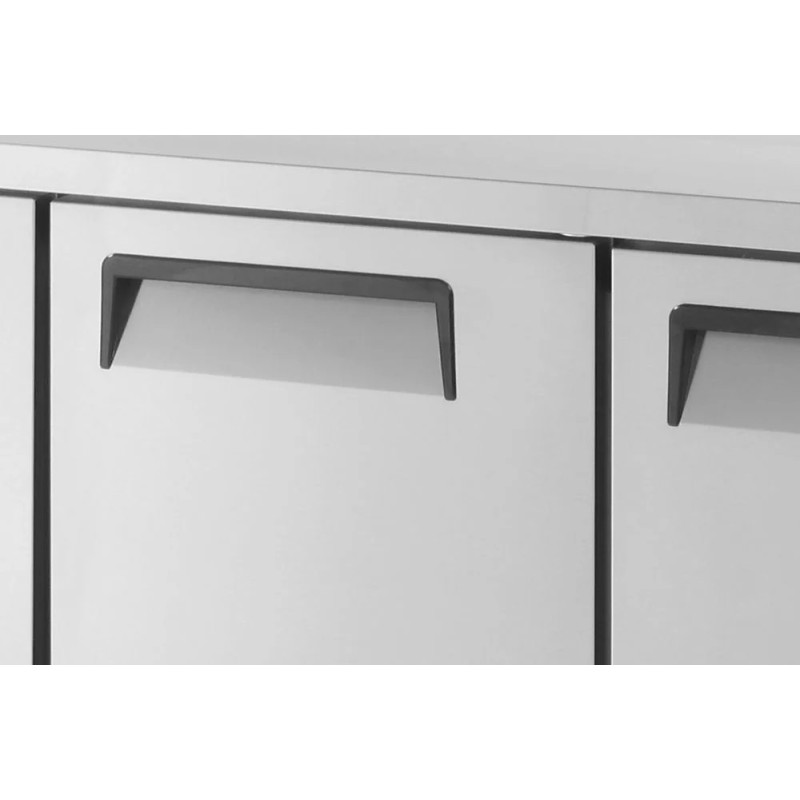 Kühltisch zweitürig 166 L mit Edelstahl – arktic