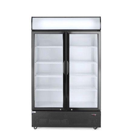 Armoire réfrigérée double porte avec caisson lumineux – arktic