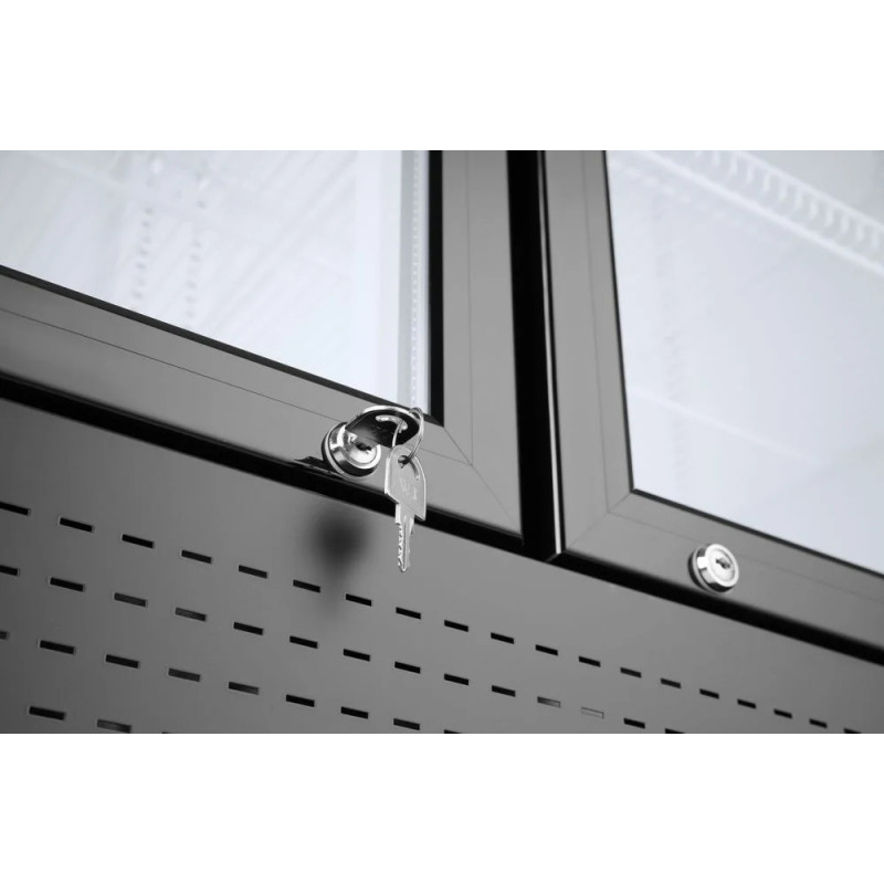 Back bar refrigerator with backlit panel – arktic 233795