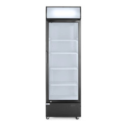 Back bar refrigerator with backlit panel – arktic 578x605x1980mm