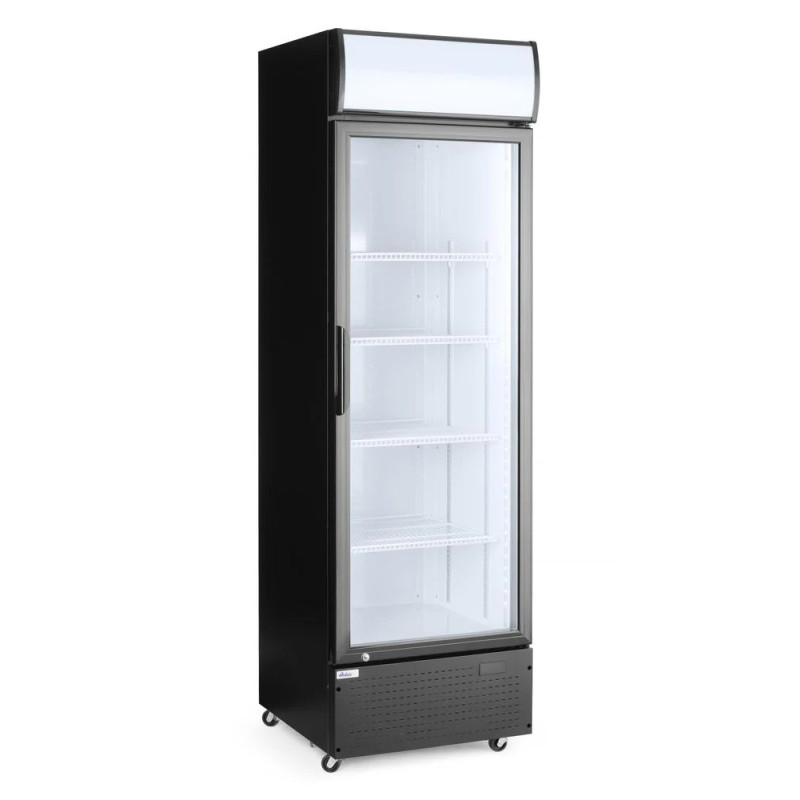 Back bar refrigerator with backlit panel – arktic 578x605x1980mm