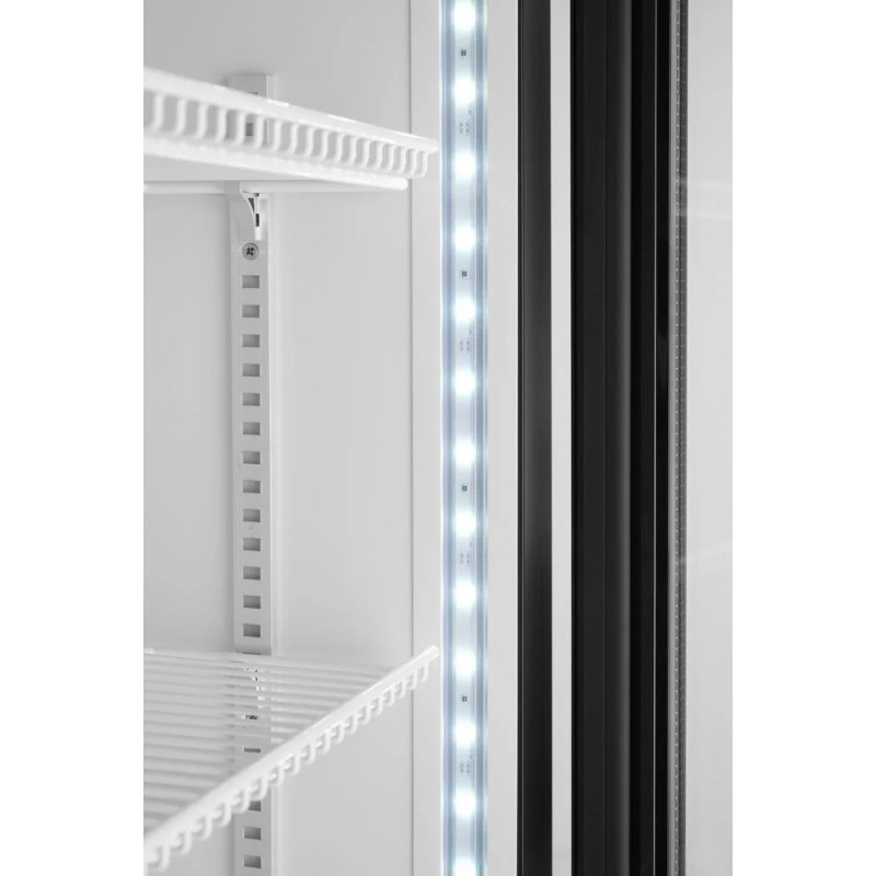 Back bar refrigerator with backlit panel – arktic 578x605x1980mm