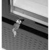 Back bar refrigerator with backlit panel – arktic 578x605x1980mm