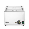 Bain-Marie Set mit 3 GN 1/3 Behältern – energiesparend | hendi