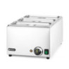 Bain-Marie Set mit 3 GN 1/3 Behältern – energiesparend | hendi