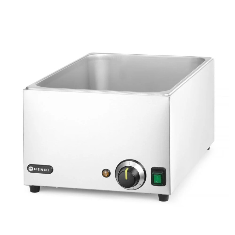 Bain-Marie Set mit 3 GN 1/3 Behältern – energiesparend | hendi