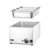 Bain-Marie Set mit 3 GN 1/3 Behältern – energiesparend | hendi